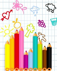 Pencil Crayon Notepaper